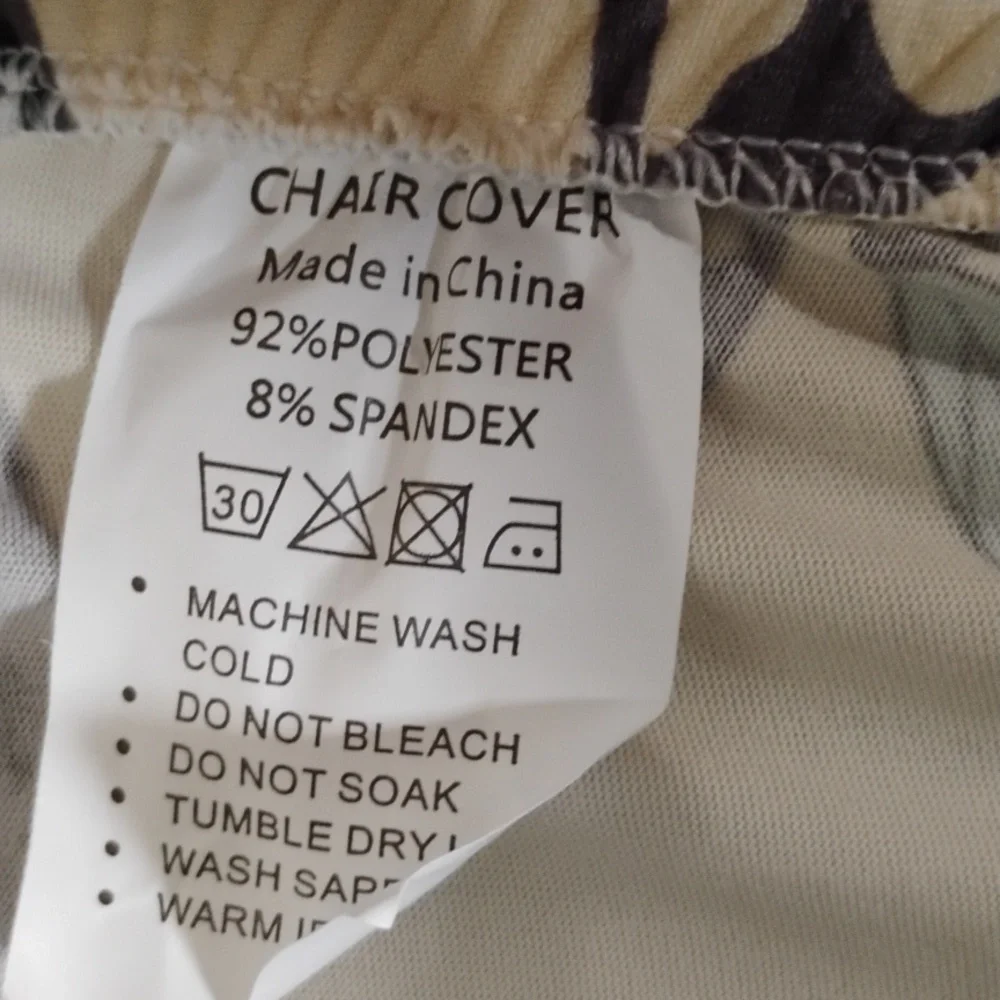 Floral Print Chair Covers